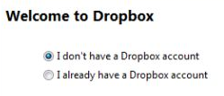 Sign In to Dropbox